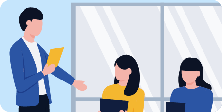 社員による公式Q&A（口コミ）の体系的な提示イメージ