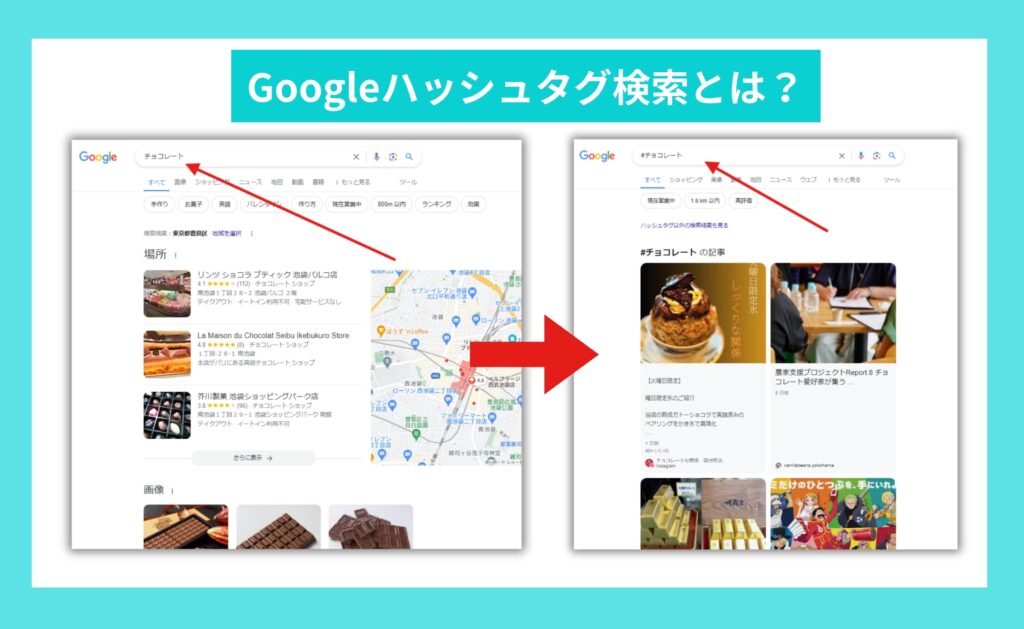 Googleハッシュタグ検索とは？